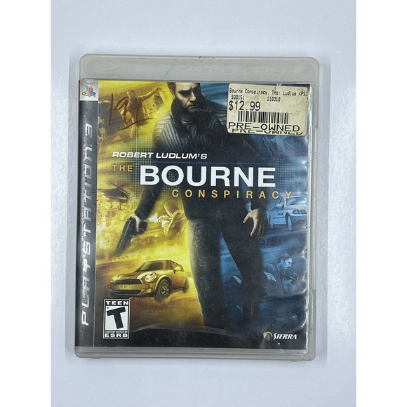 PS3 Robert Ludlum's The Bourne Conspiracy (Sony PlayStation 3, 2008) Video Game - Picture 1 of 3